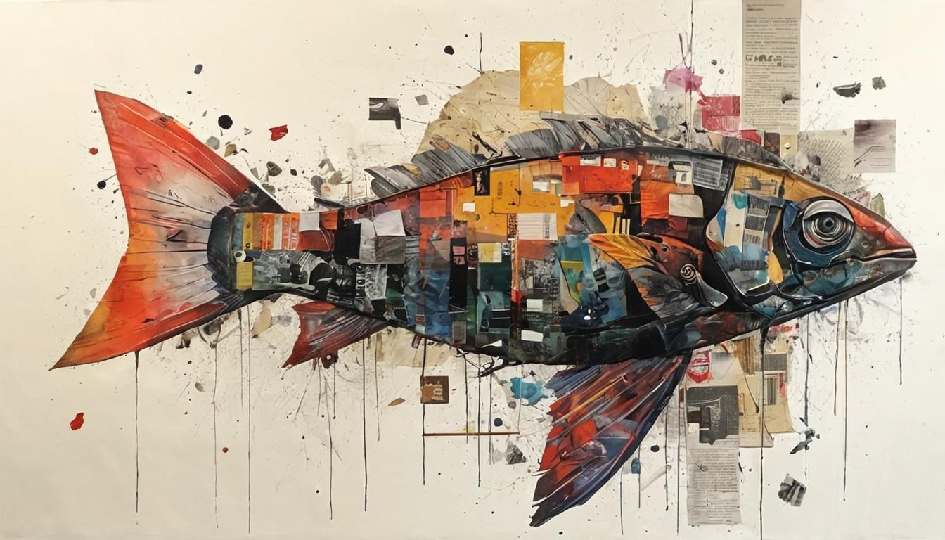 Fish collage