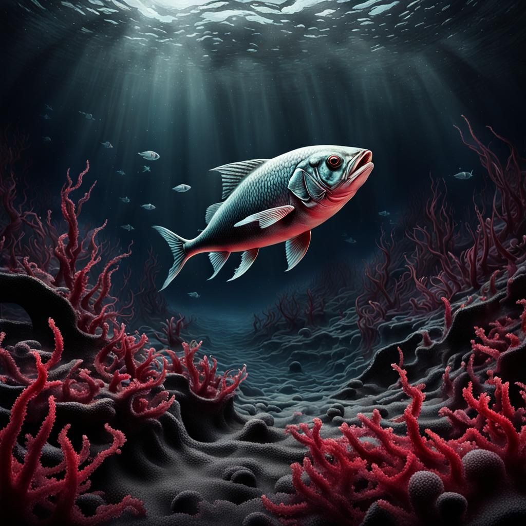 beneath bottomless waves