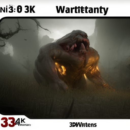 Scariest Warrior Ever Rendered in 3D