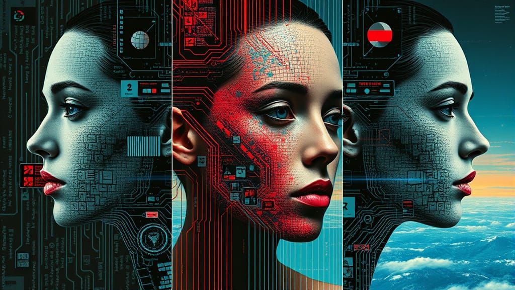 Algorithmic Influence on Self: A Retro-Futurist Horror Tript...