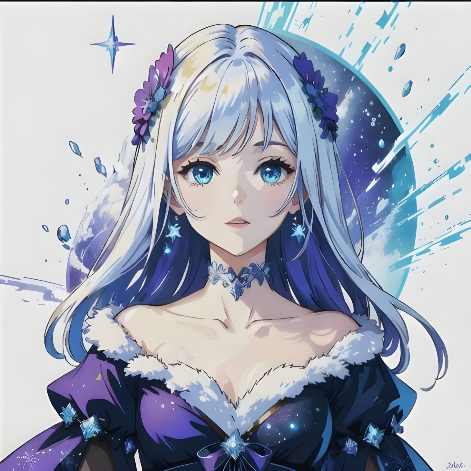 Diamond Person: An Abstract Digital Art Concept