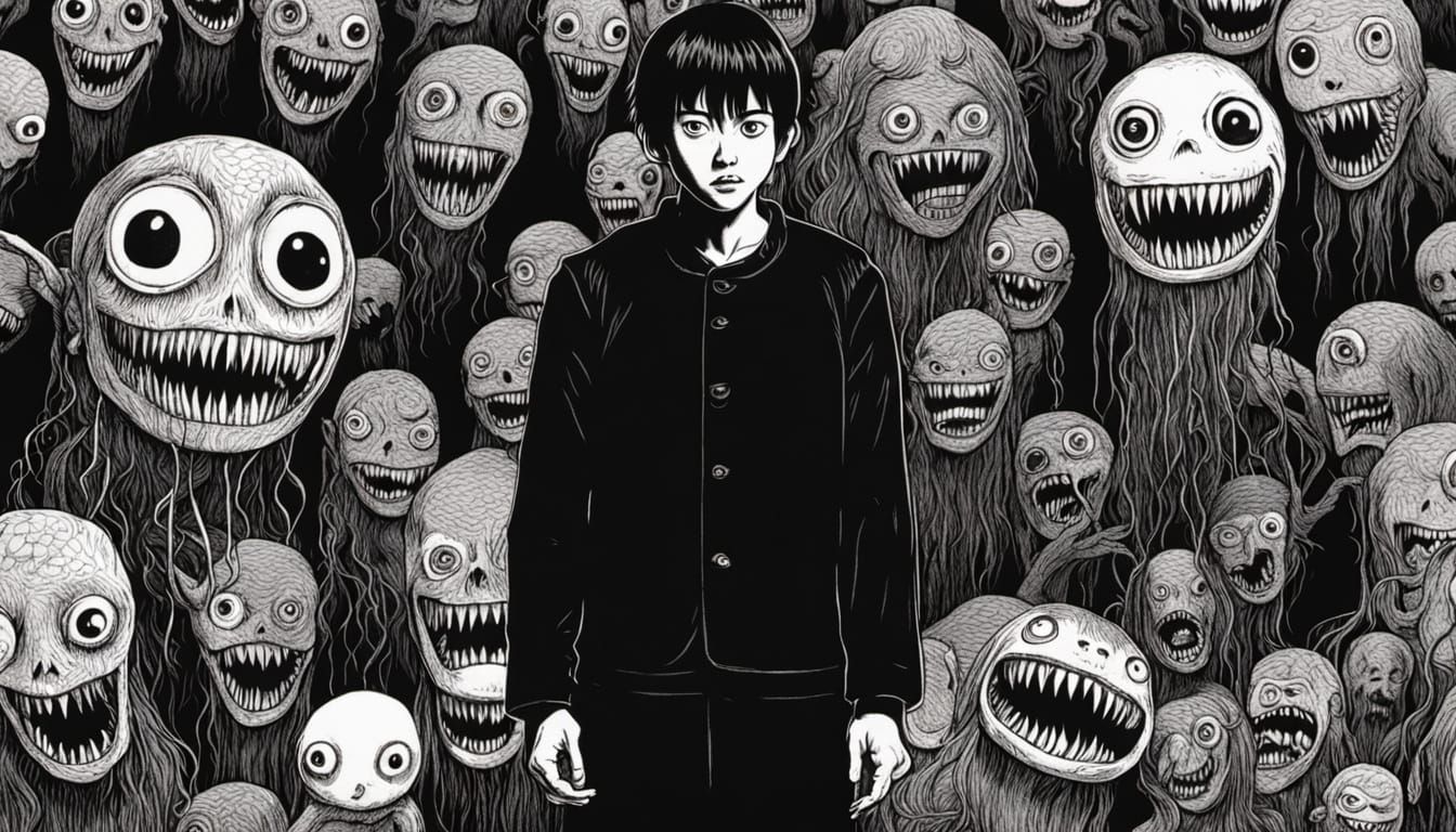 Ethereal Horror in Dark Surrealism