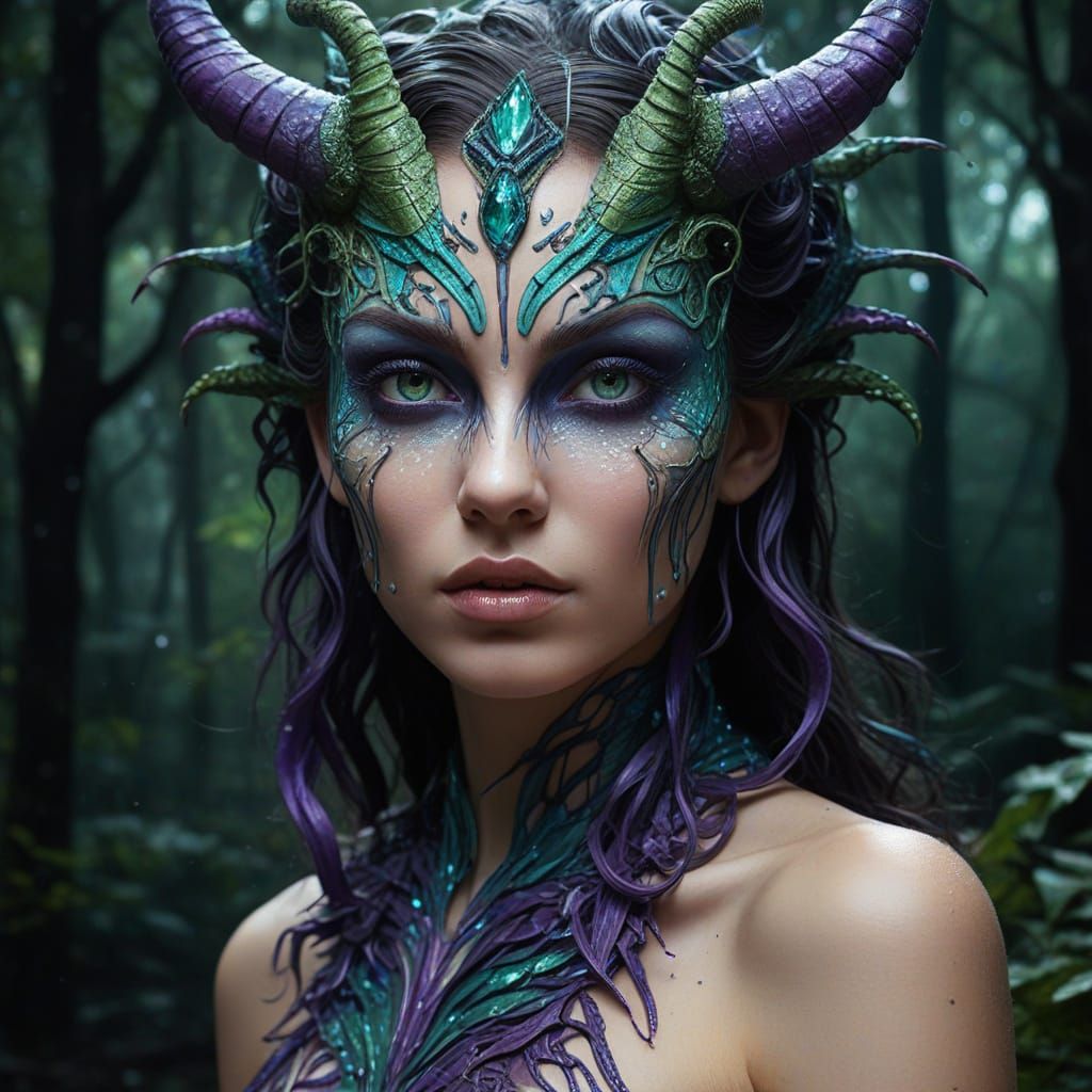 Ethereal Serpent of Luminous Dreams