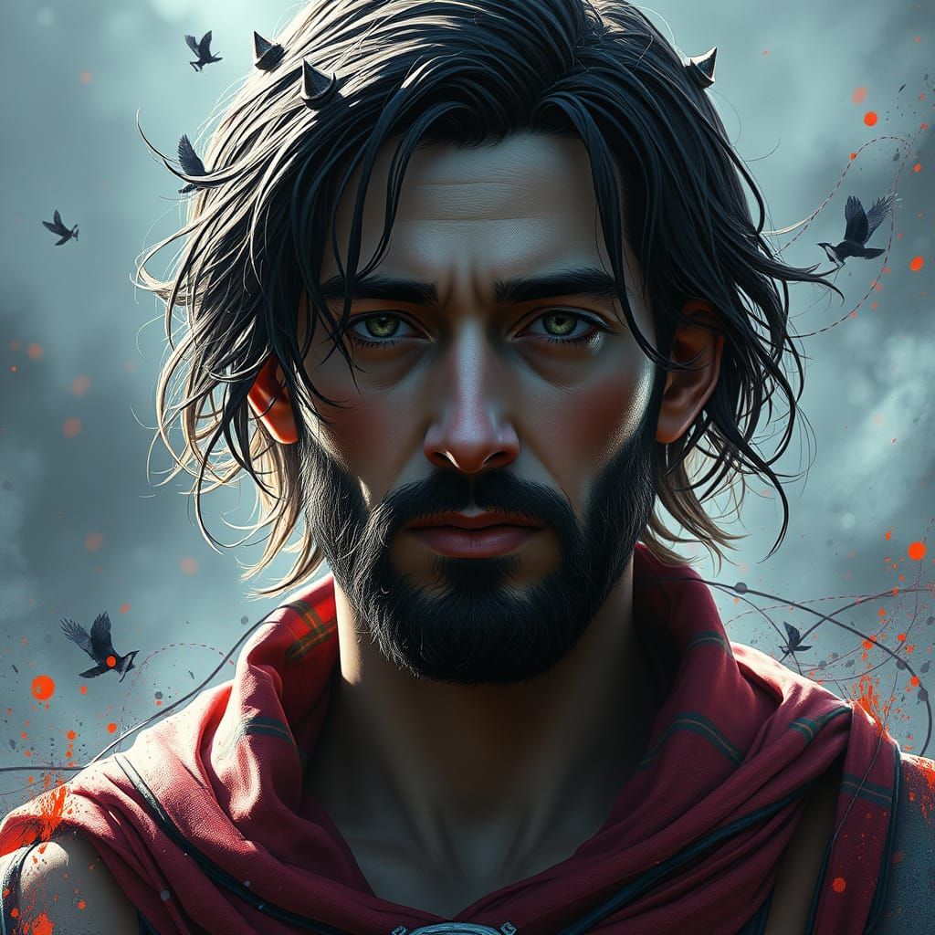 Detailed Portrait in Unreal Engine 5 Style