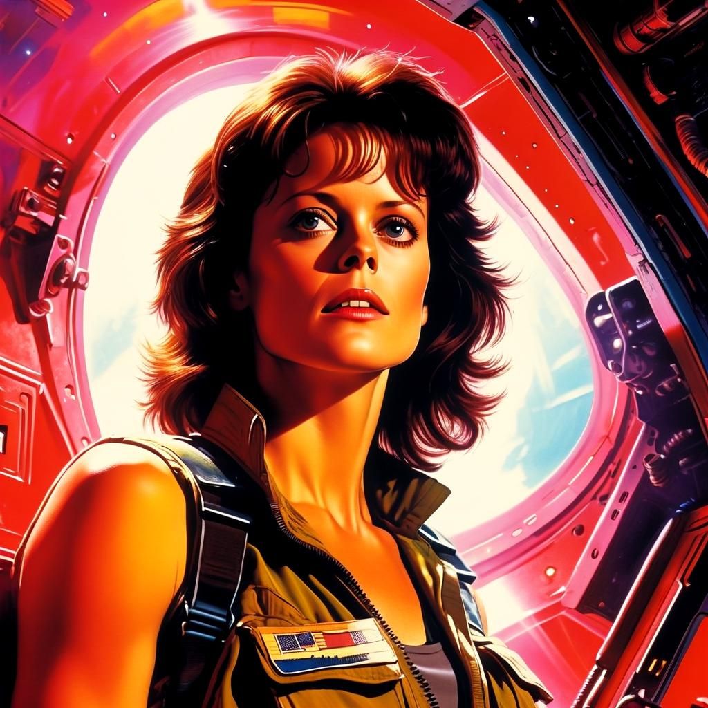 Sigourney Weaver / Lt. Ripley ("Alien" 1979)🎬✨