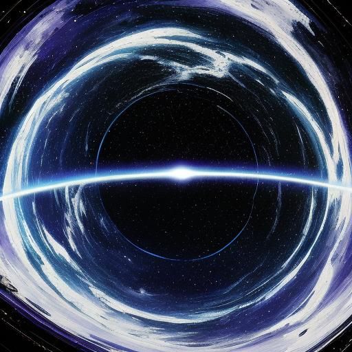 Ethereal Minimalist Art: Alone in Space