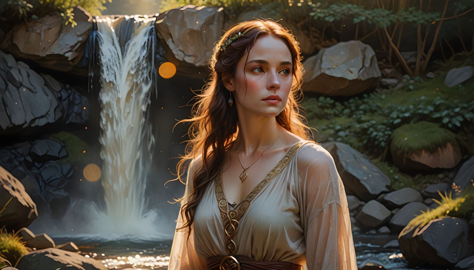 Ethereal Beauty in Nordthra's Radiant Light