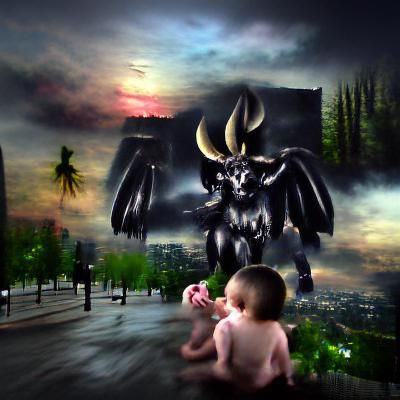 Iblis: Tender Embrace in Twilight's Gloom