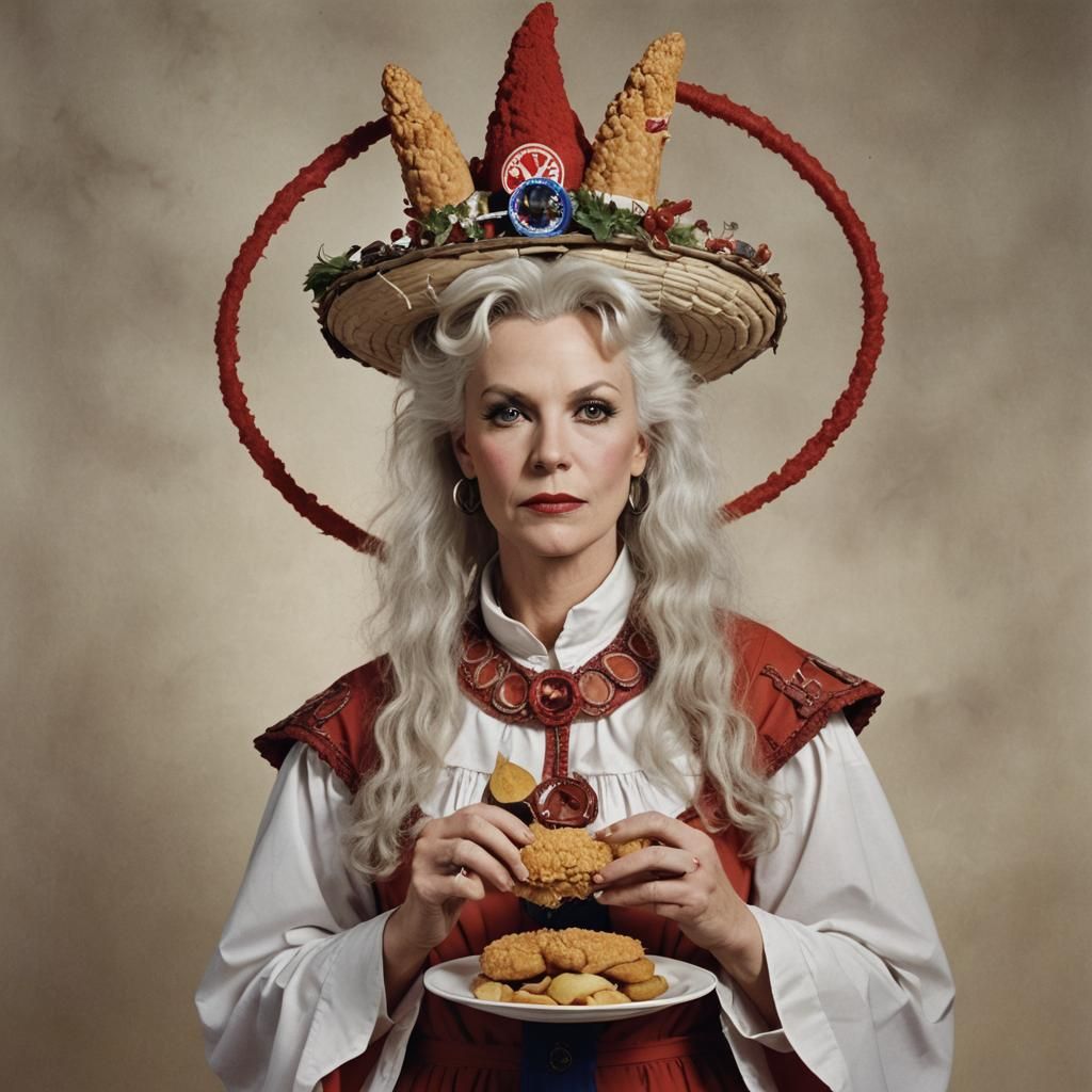 Ingrid Lamberts: Kentucky Fried Wiccan Portrait