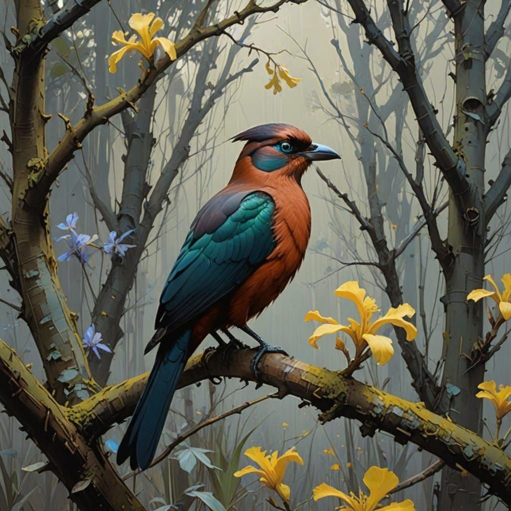 Chestnut-bellied malkoha