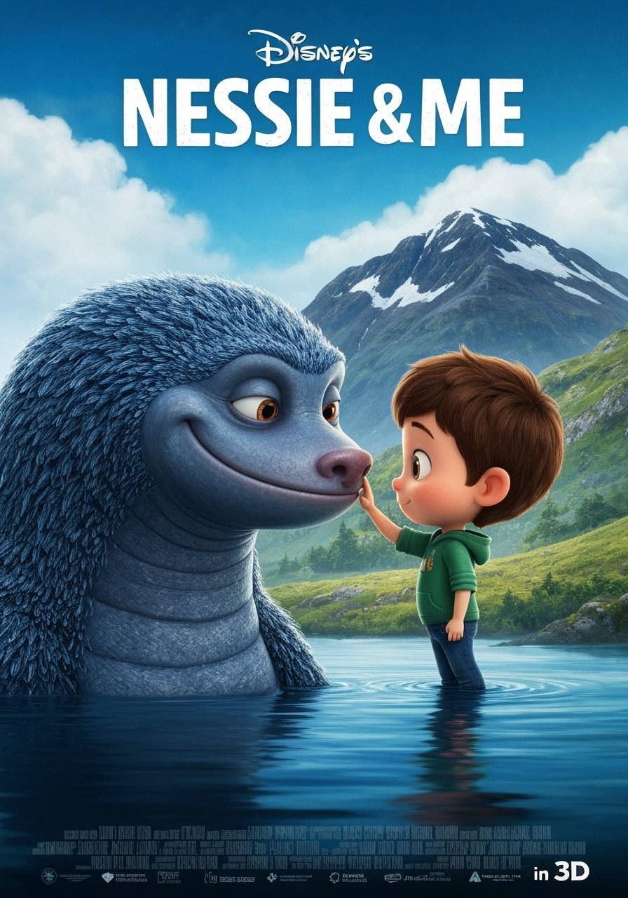 Disney's Nessie & Me: Animated Adventure in Fantasycore Styl...