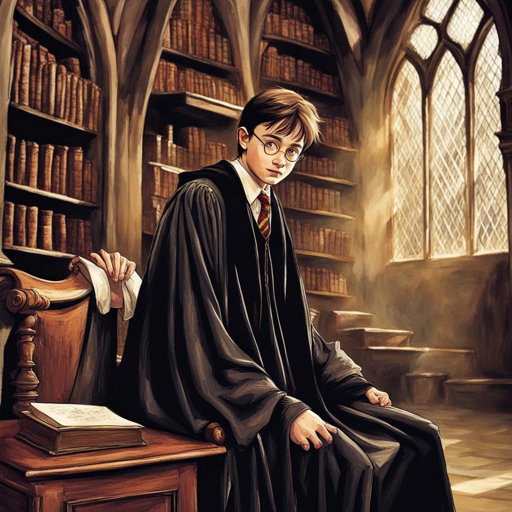Mischief Generated: An AI's Interpretation of Harry Potter