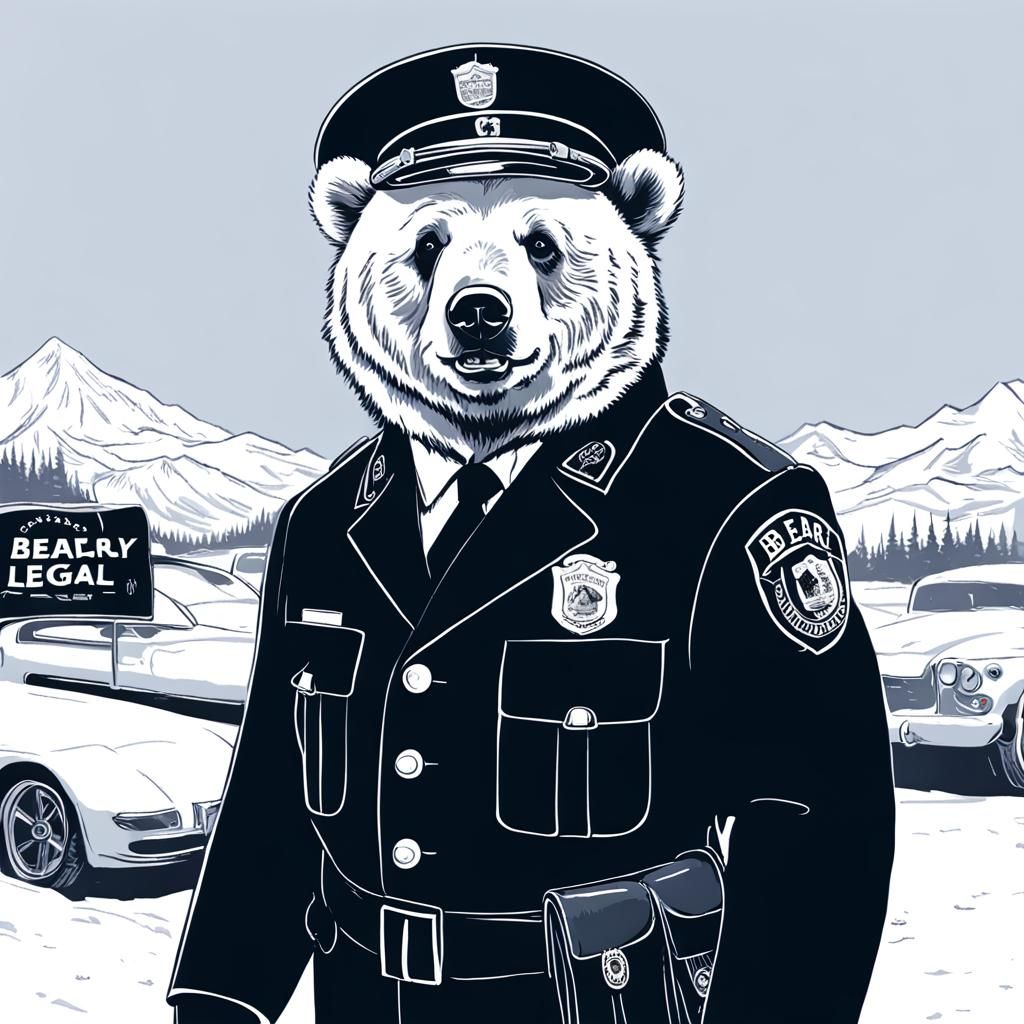 AI Generated Image of a Bear