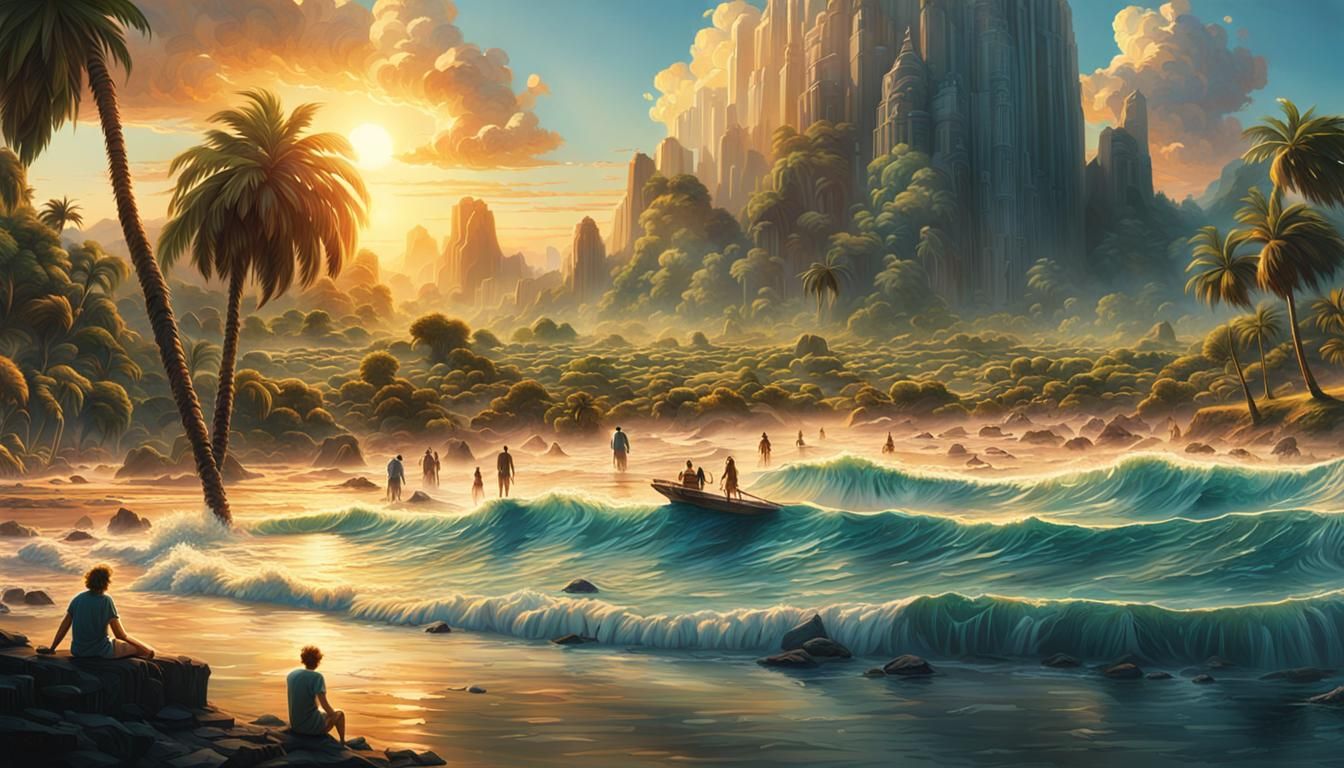 Endless Summer: A Digital Matte Painting
