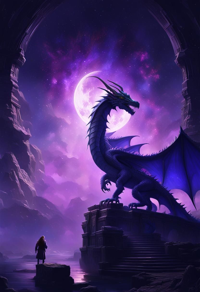 Star Dragon: Dark Fantasy Concept Art