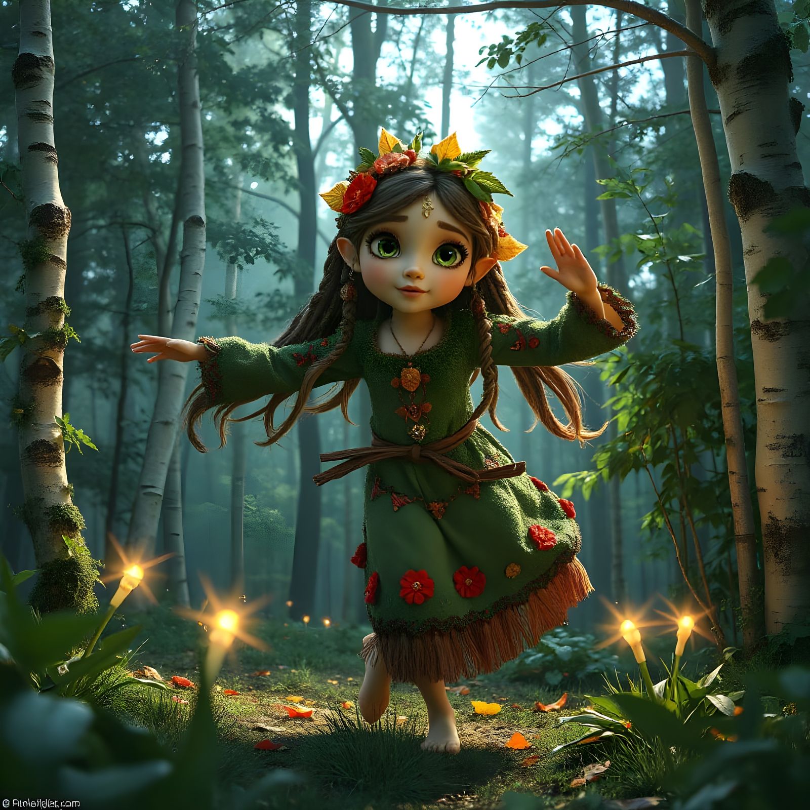 Mavka - forest spirit