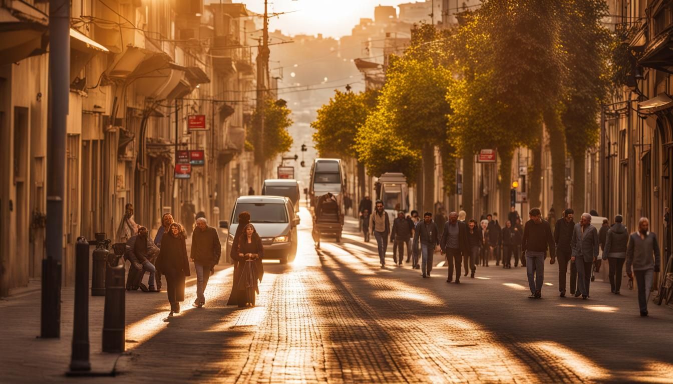 Sun-Drenched Streets of Izmir: A Photographer's Dream