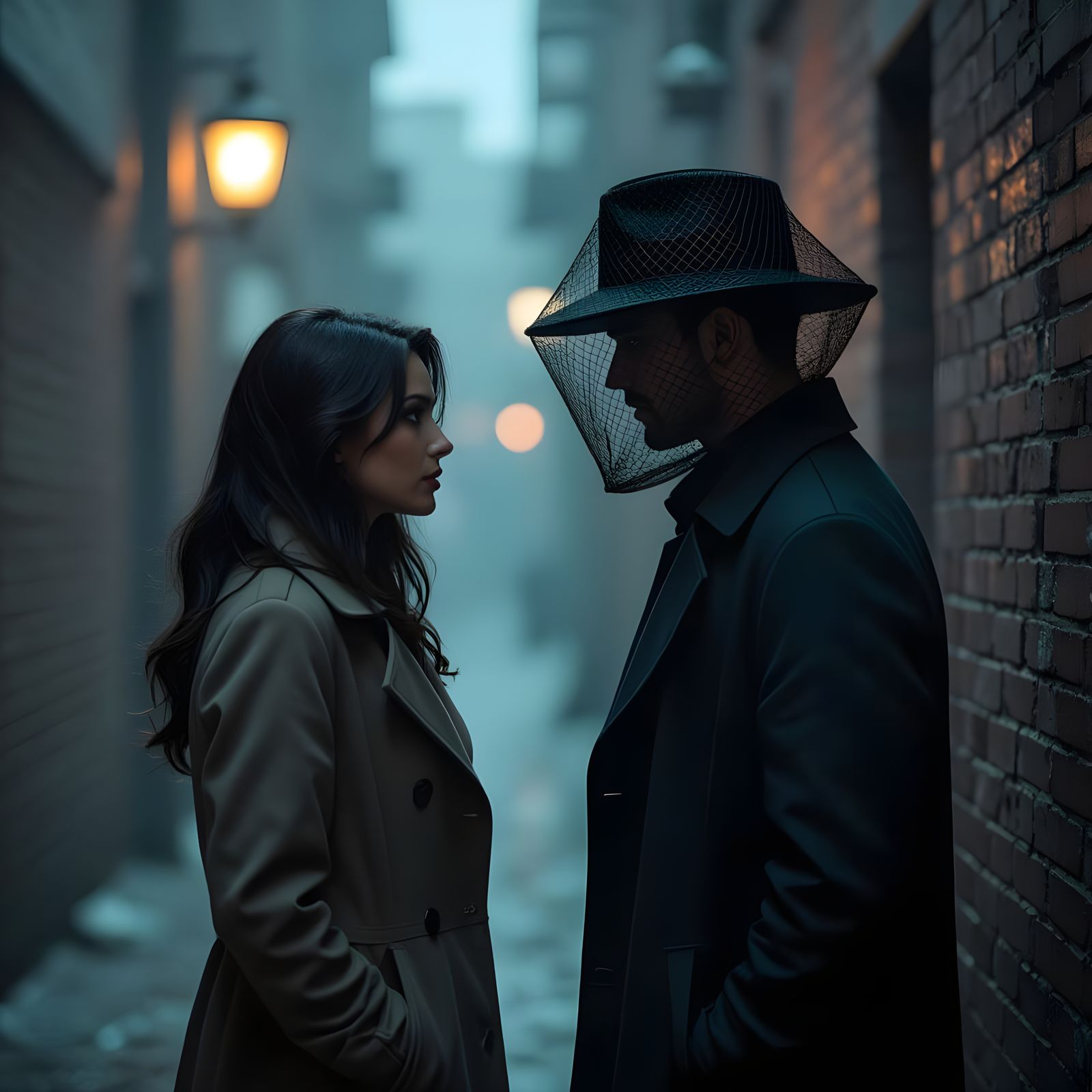 Conspiratorial Whispers on a Street Corner