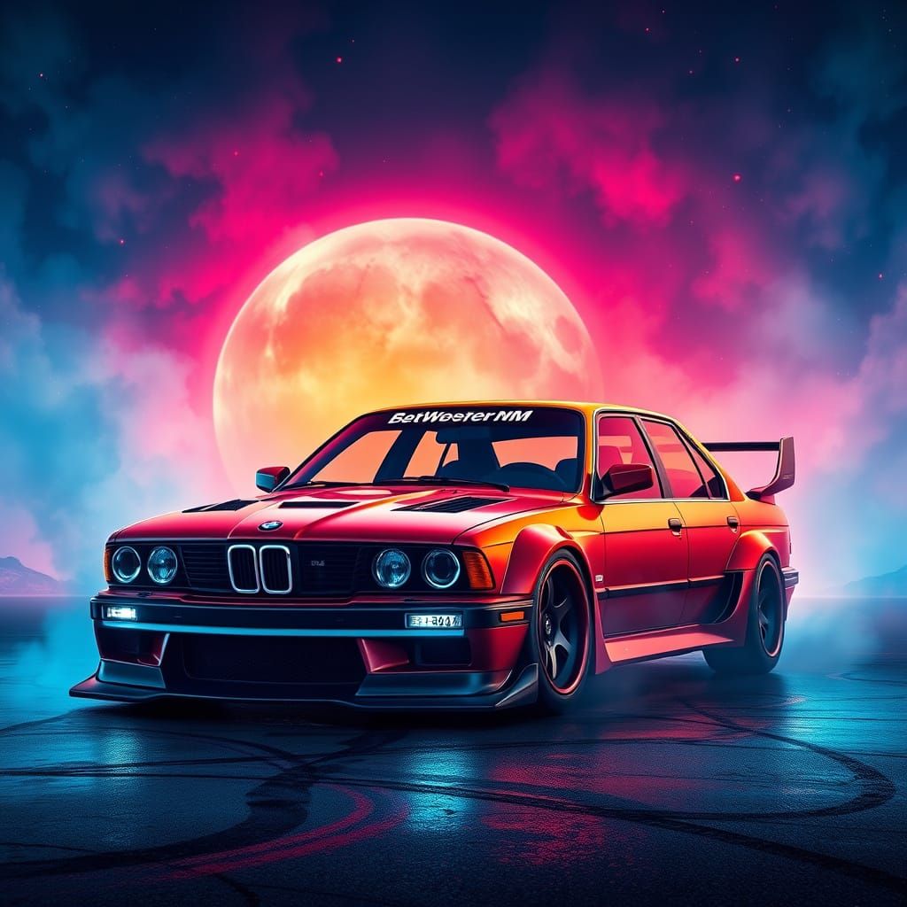 BMW M5 CS in High-Fantasy E30 Style with G-Power Enhancement...