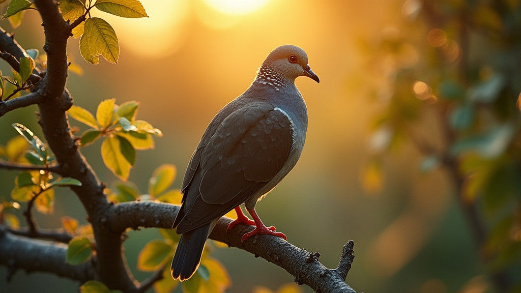 Columba in Arbore Sedet