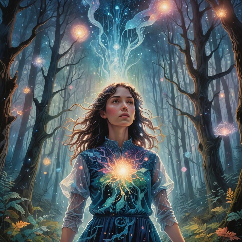 Angela Baker in Astral Cosmic Dreamscape