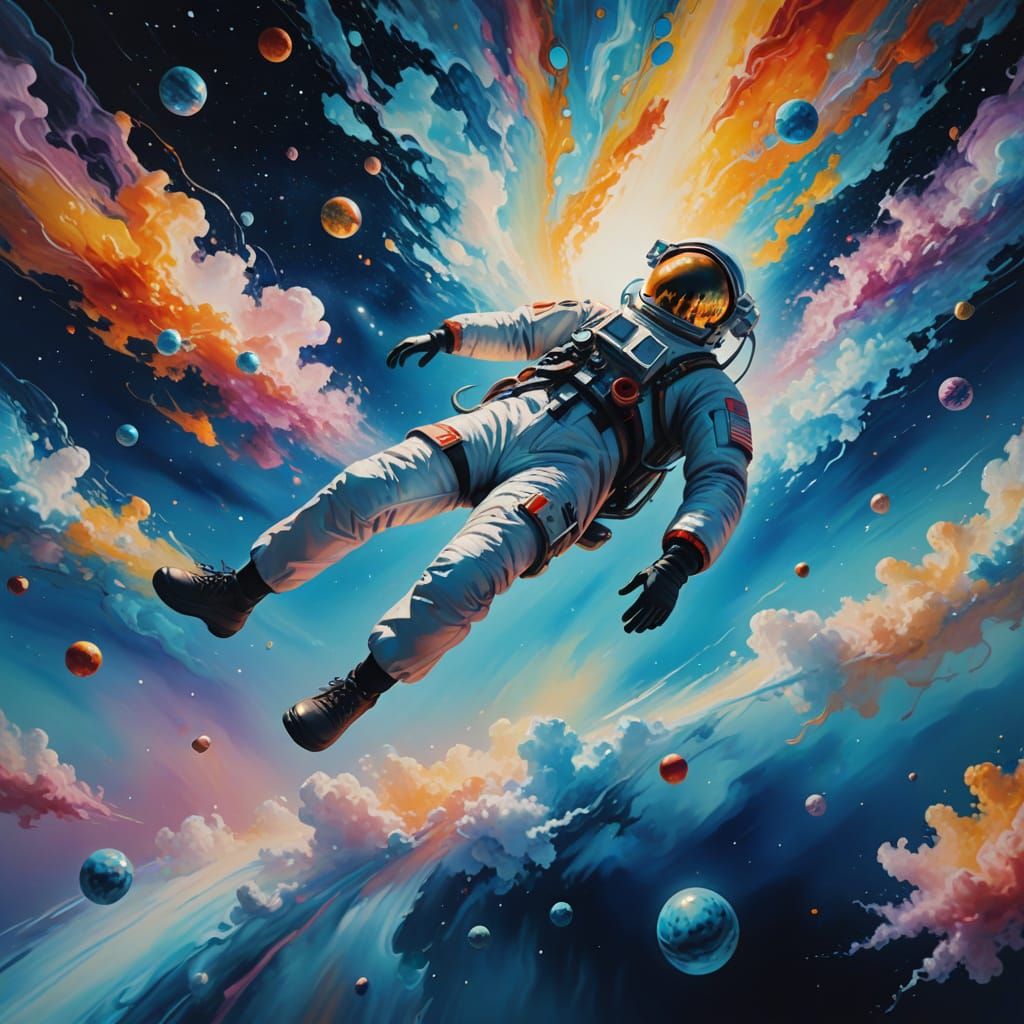 Ethereal Dreamscapes in Vibrant Oil Paintings