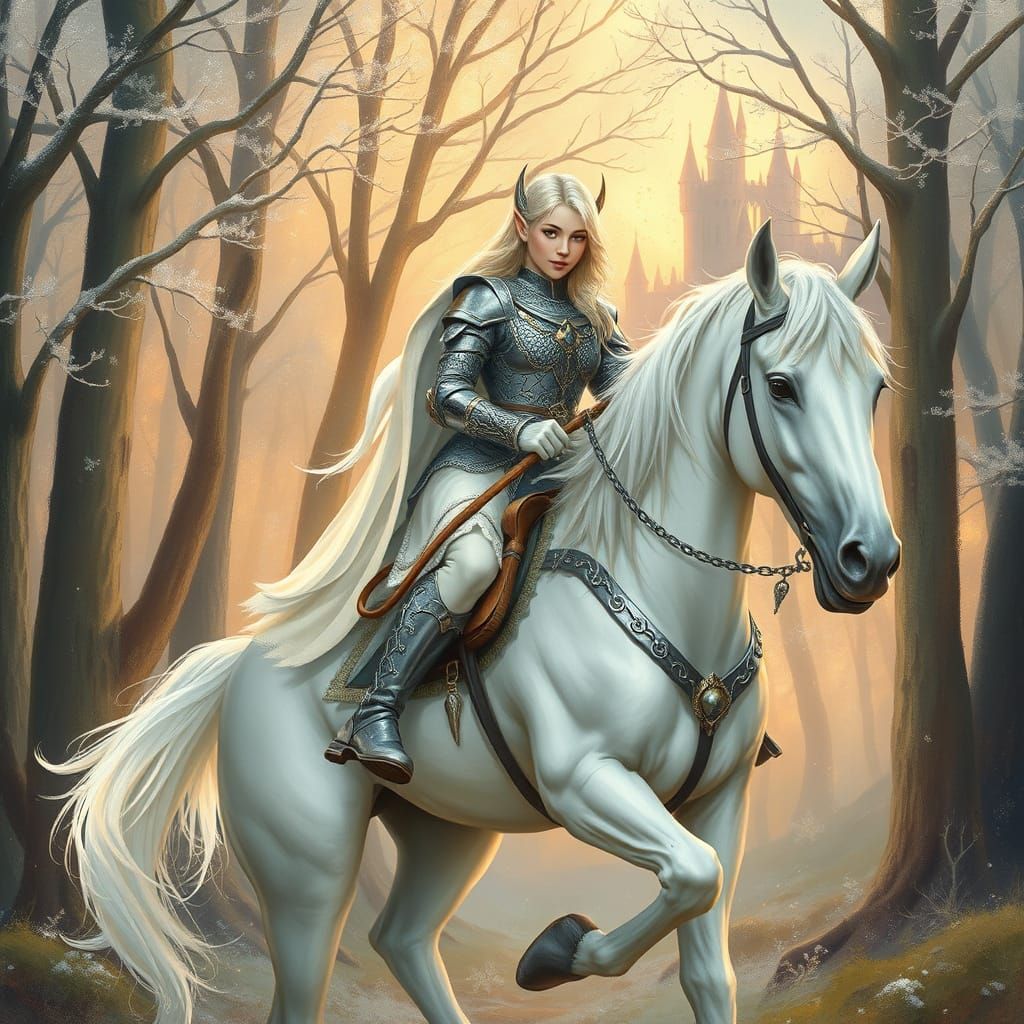 A Fey-Warden has a letter to deliver to the human King.