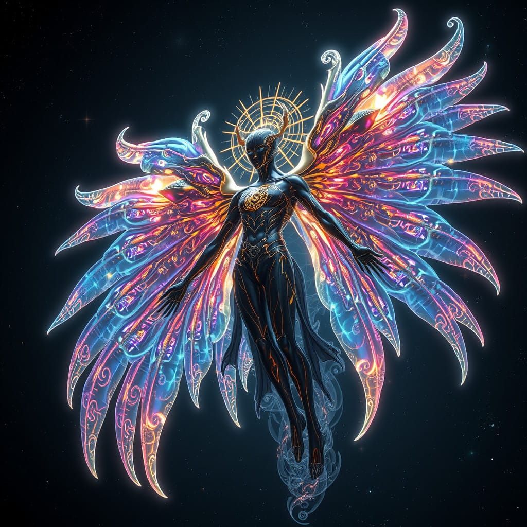 Celestial Being of Quantum Energy in Interstellar Glory