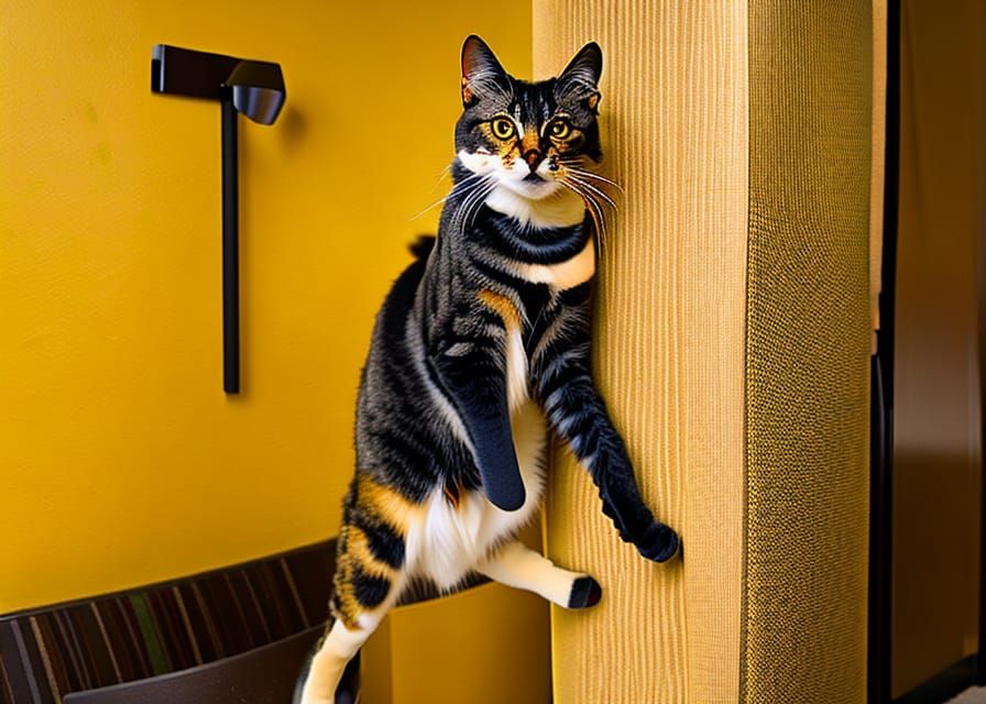 AI Image of a Cat Named Cody