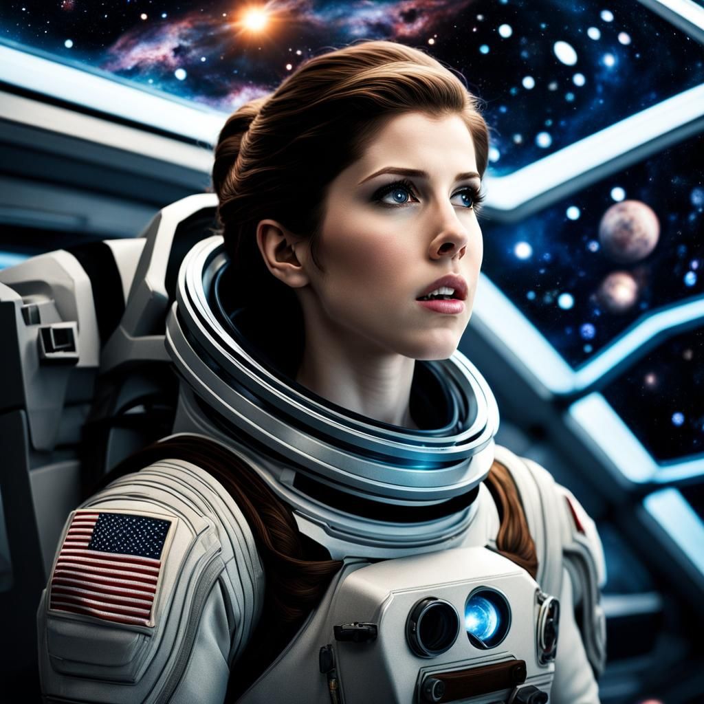 Interstellar Explorer Navigating Cosmic Phenomena in HDR