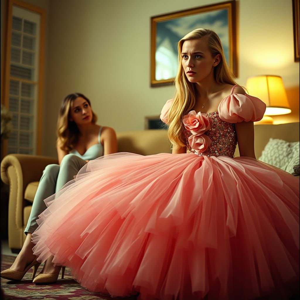 Masculine Beauty in Sequin Tutu, A Study in Embarrassment