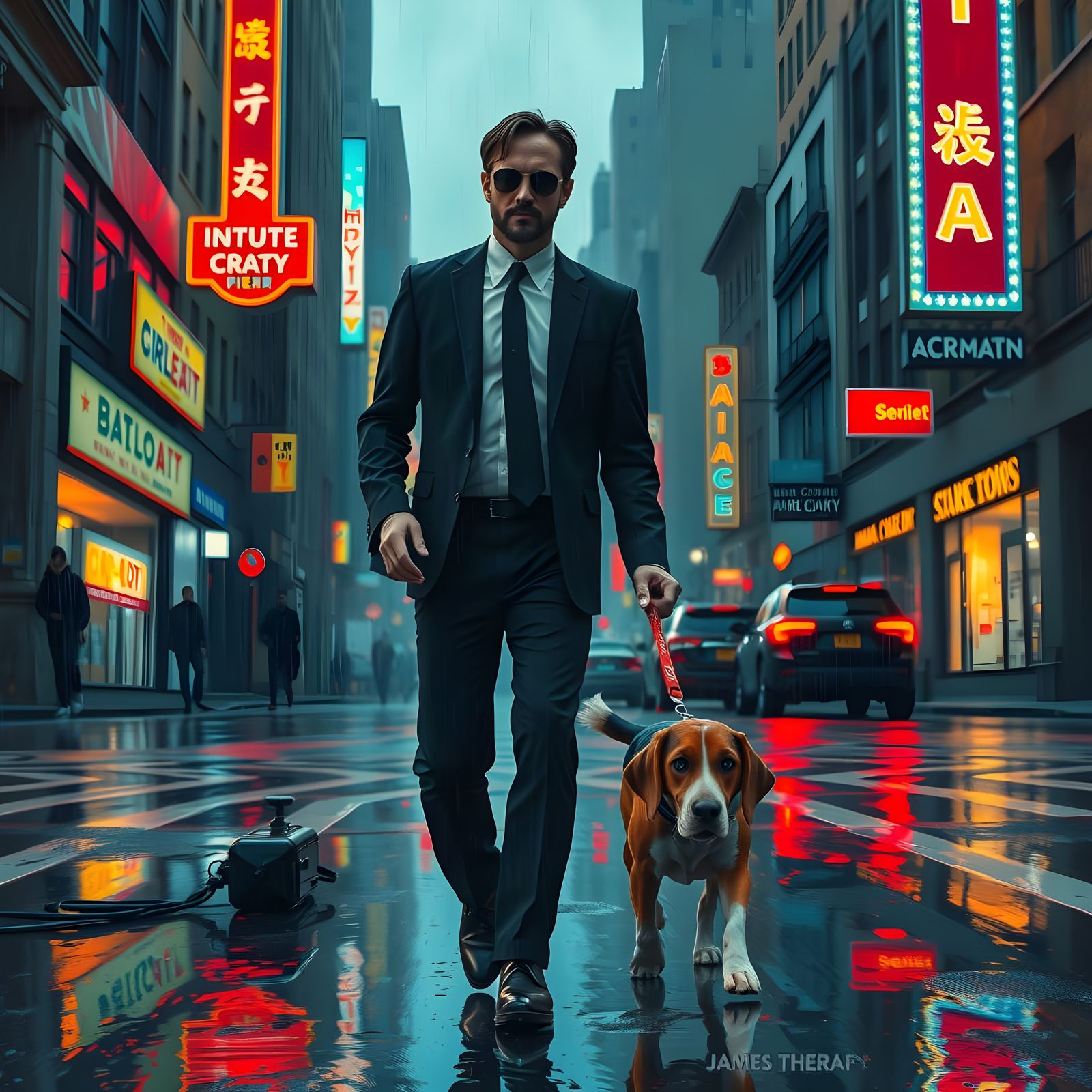 Action Hero Meets Beagle: John Wick and Snoopy in a Thrillin...