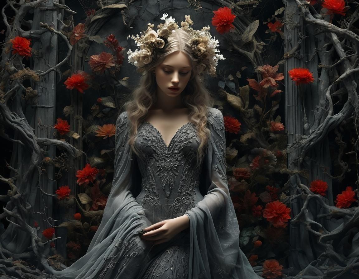 Symphonic Serenade: Dark Beauty in 3D