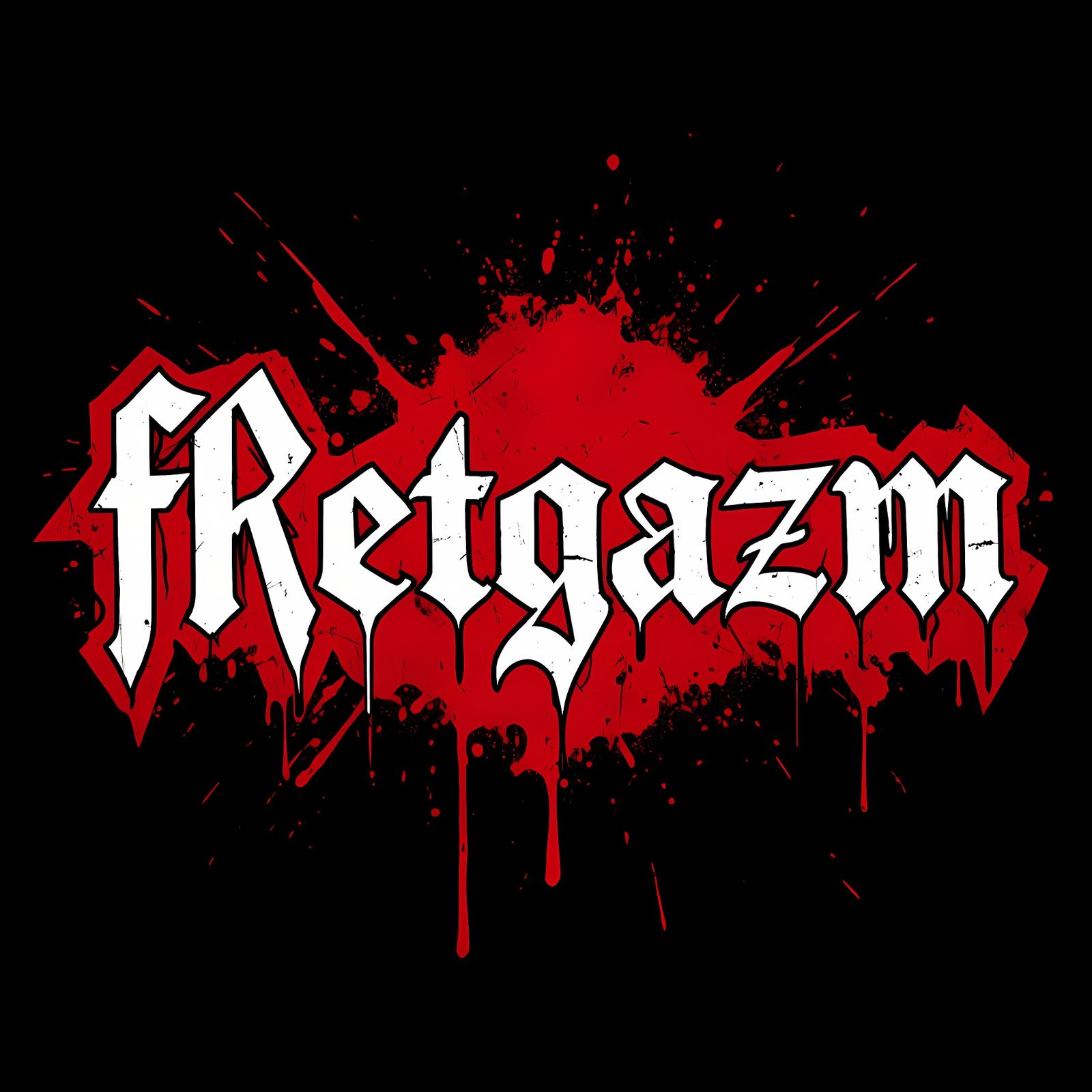 fRetgazm Punk Band Logo Design
