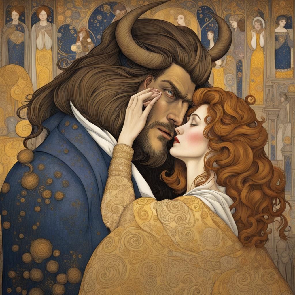 Beauty and the Beast in Baroque Style