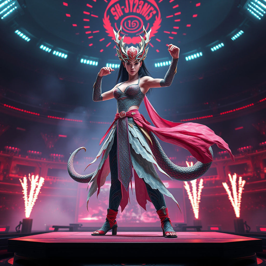 Su Yi: Dragoness in Puro Resu Joshi Arena