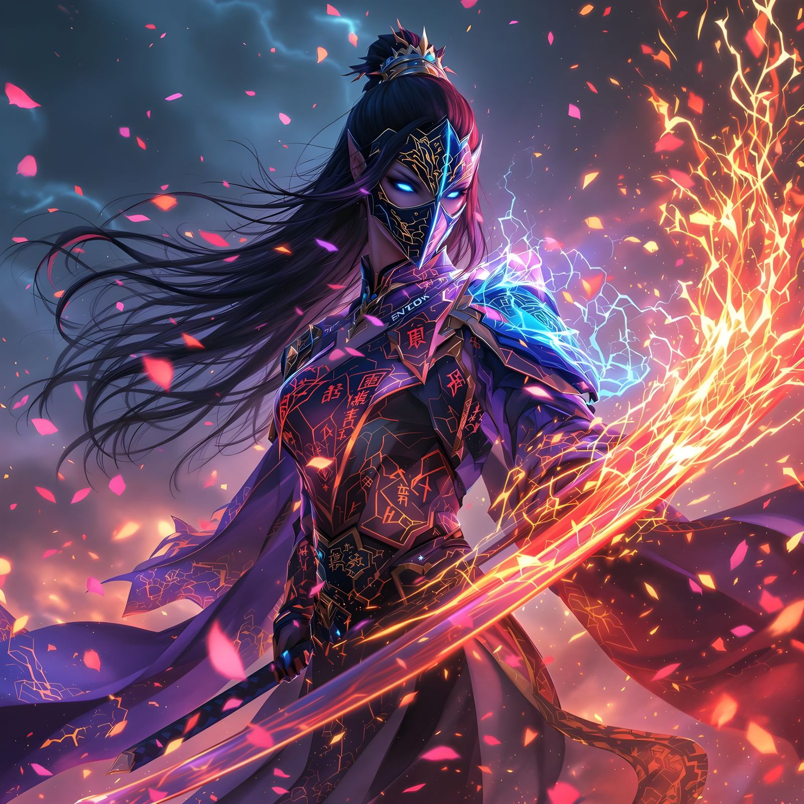 Mysterious Warrior Goddess Unites Chaos and Control