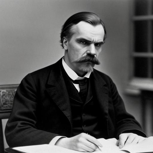 Nietzsche's Final Moments in a Mental Hospital