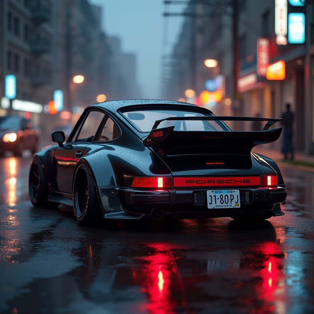 Custom Porsche 911 in RAUH-Welt Begriff Style