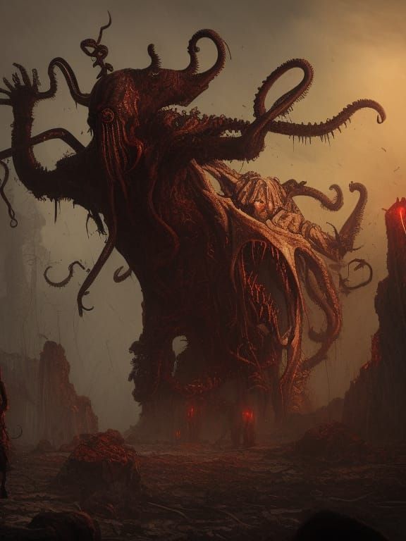 Cthulhu's Post-Apocalyptic Reign of Terror