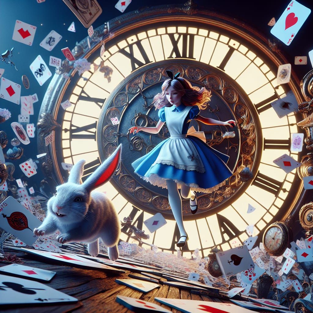 Alice in Wonderland: Down the Clock in 3D