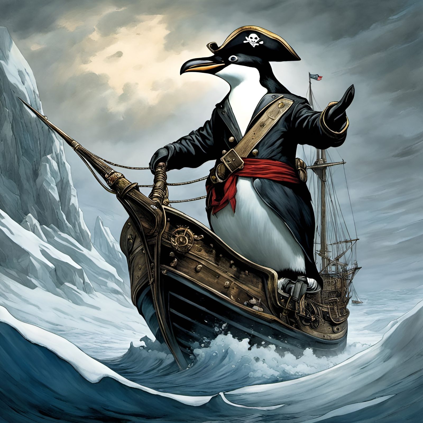 Avast, ye landlubbers!