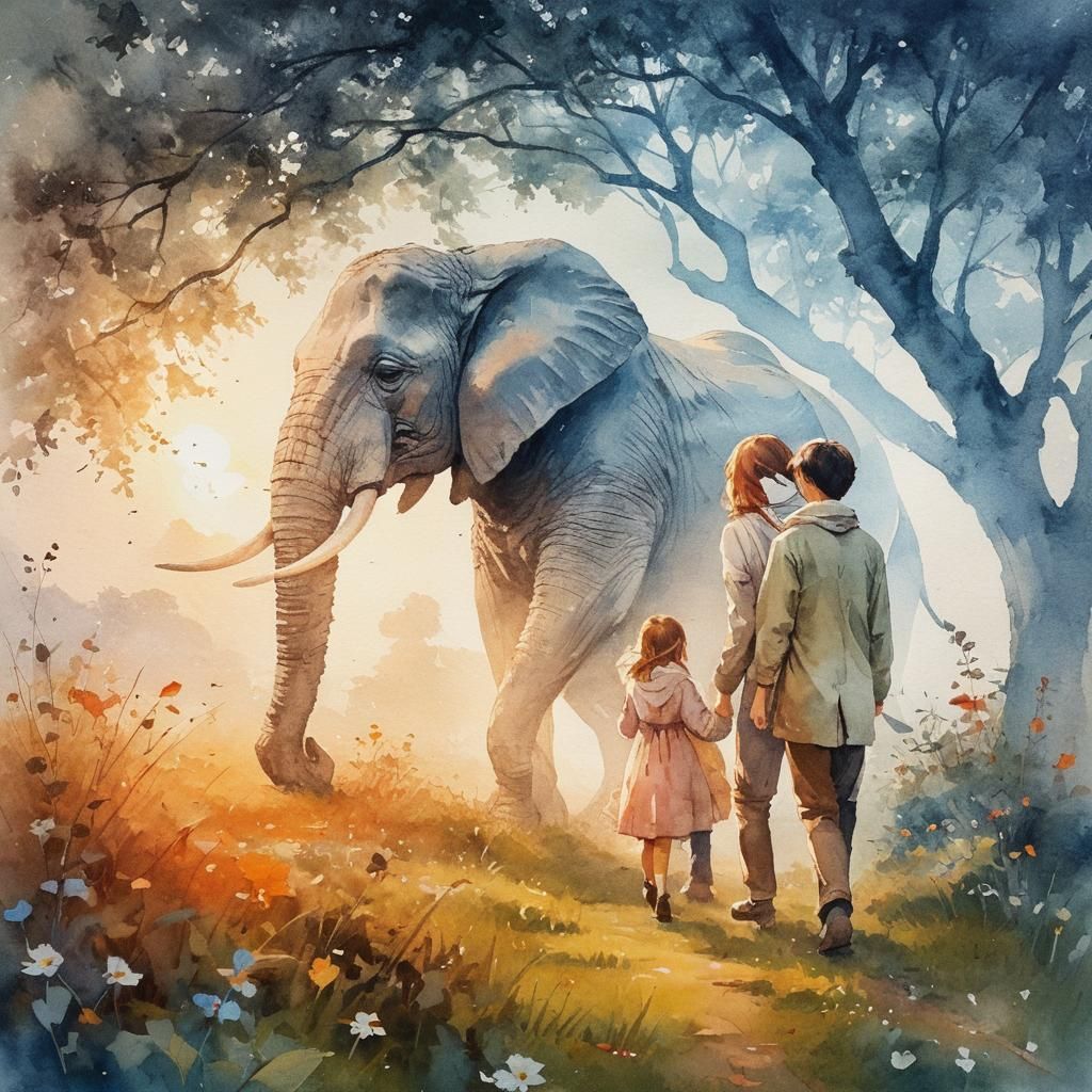 Walking Together: A Minimalist AI Interpretation