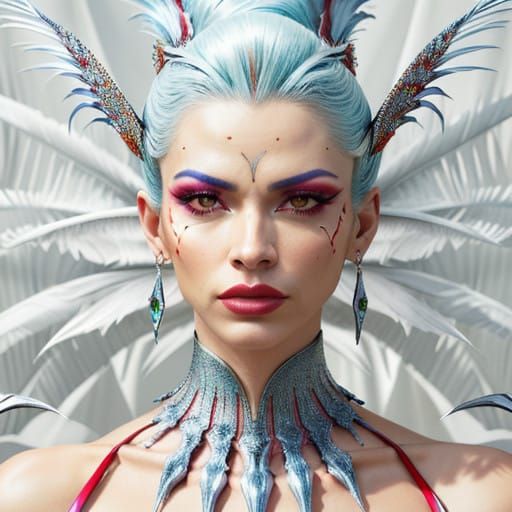 Eccentric, Lifelike Portraits in Cinematic Realism