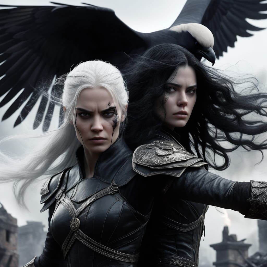 Supernatural Warriors Engage in Epic Battle