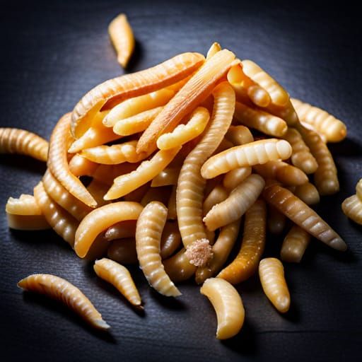 AI Generated Image of Maggots