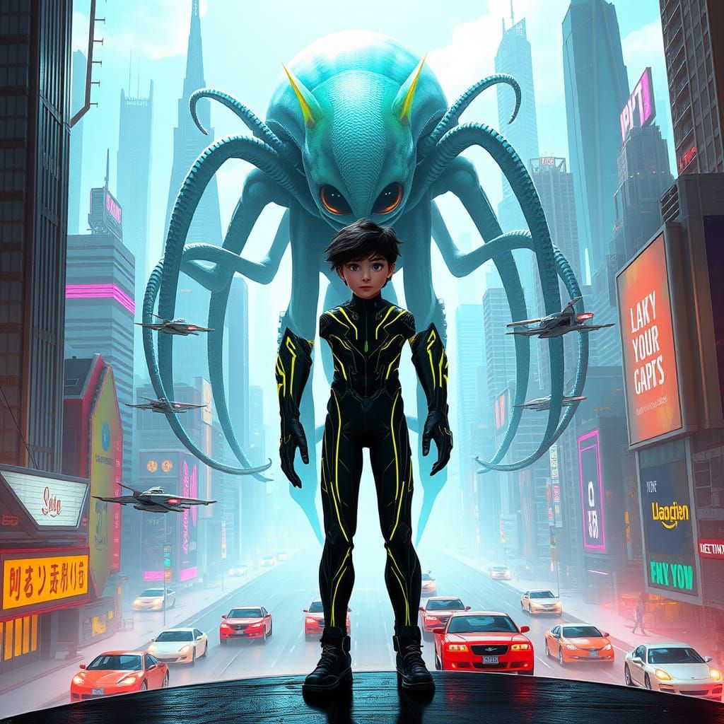 Humans as Toys in a Dystopian Metropolis