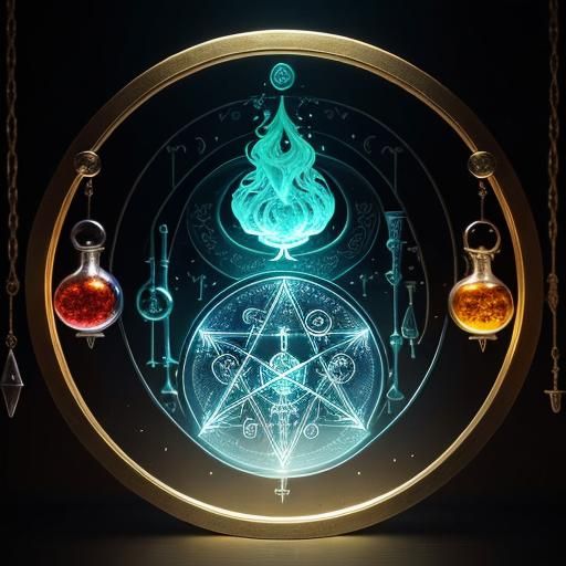Alchemist's Laboratory: An Alchemical Digital Creation