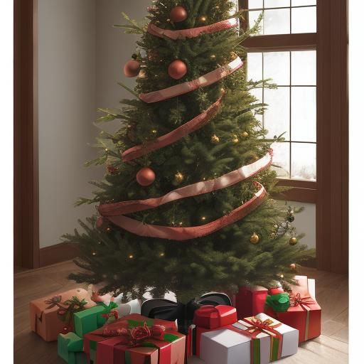 Festive Christmas Tree