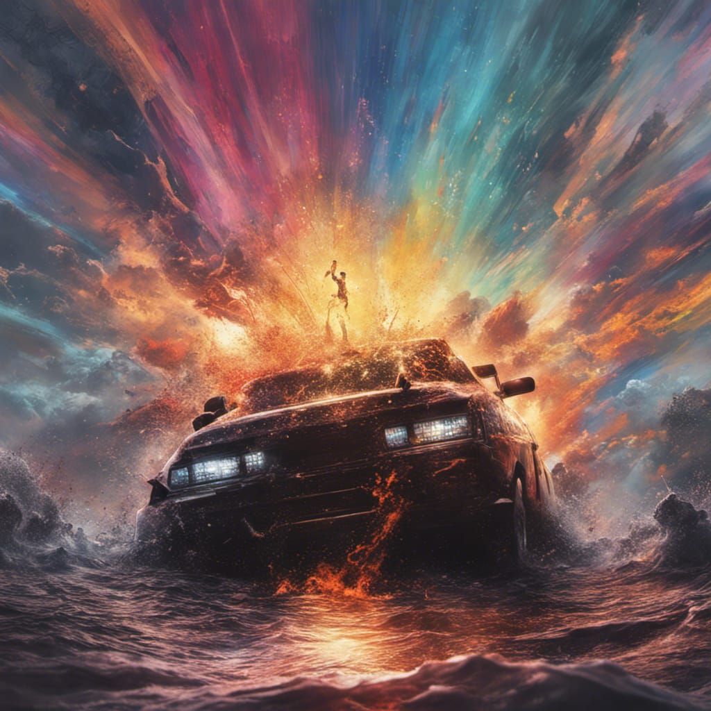 Hyperrealistic End of the World Concept Art